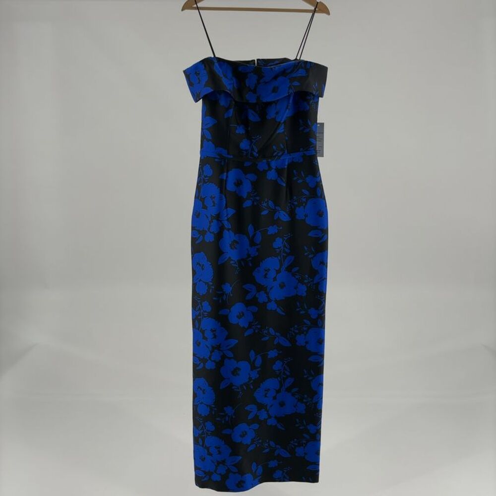 Teri Jon by Rickie Freeman Printed Maxi Dress in Multicolor